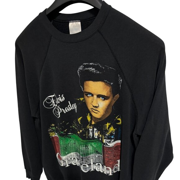 Elvis Presley Graceland Pullover Sweatshirt Size XL Vintage - Picture 2 of 5